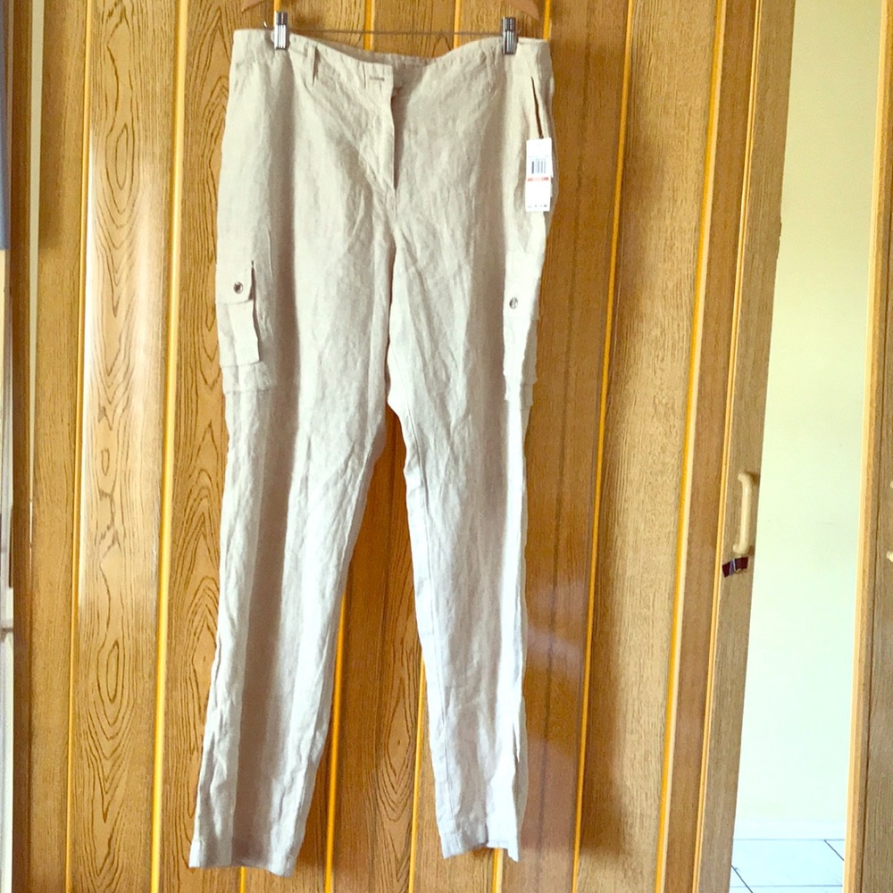 Linen Michael Kors Pants